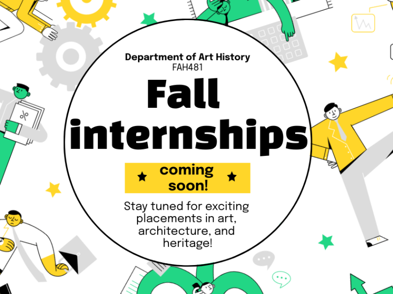 Fall internship listings coming soon!